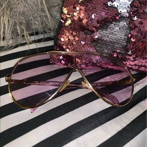 Purple & Gold GG1650/S/F Logo Sunglasses